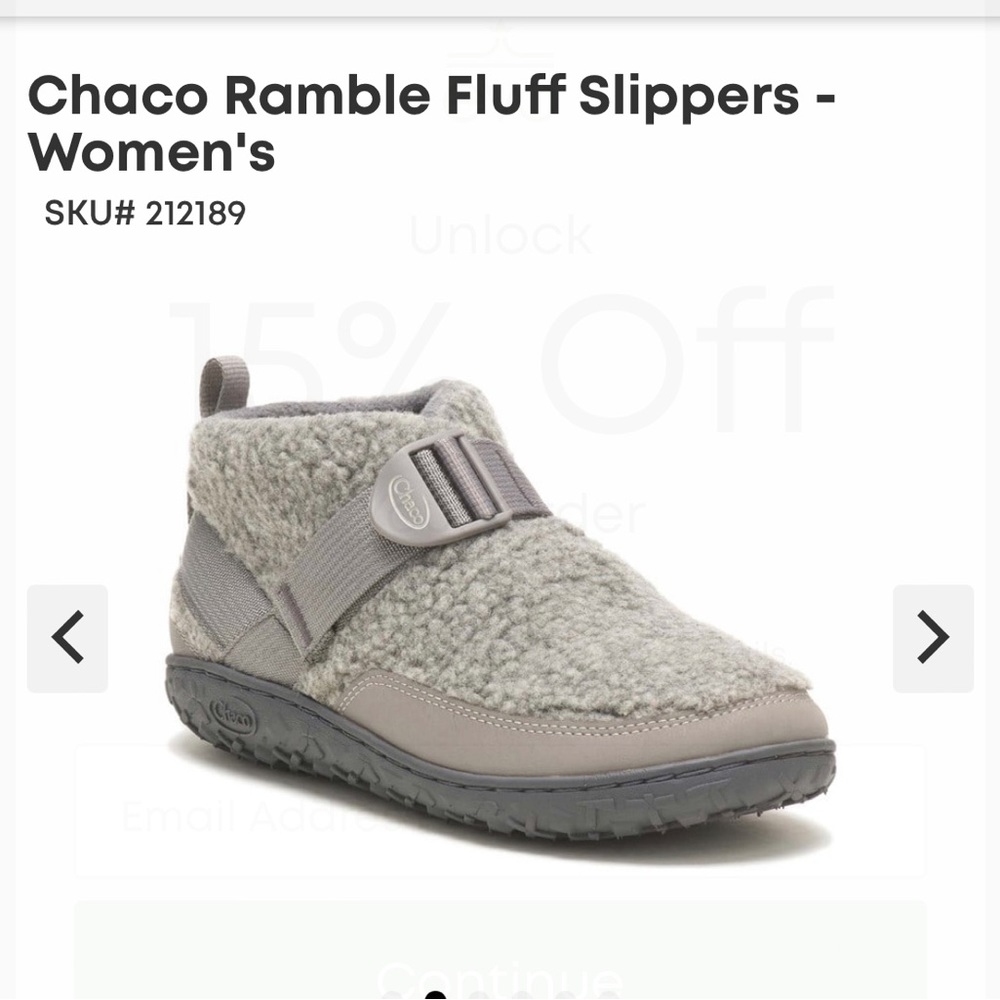 Chaco Ramble Fluff Slippers